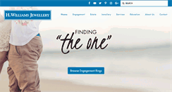 Desktop Screenshot of hwilliamsjewellery.com